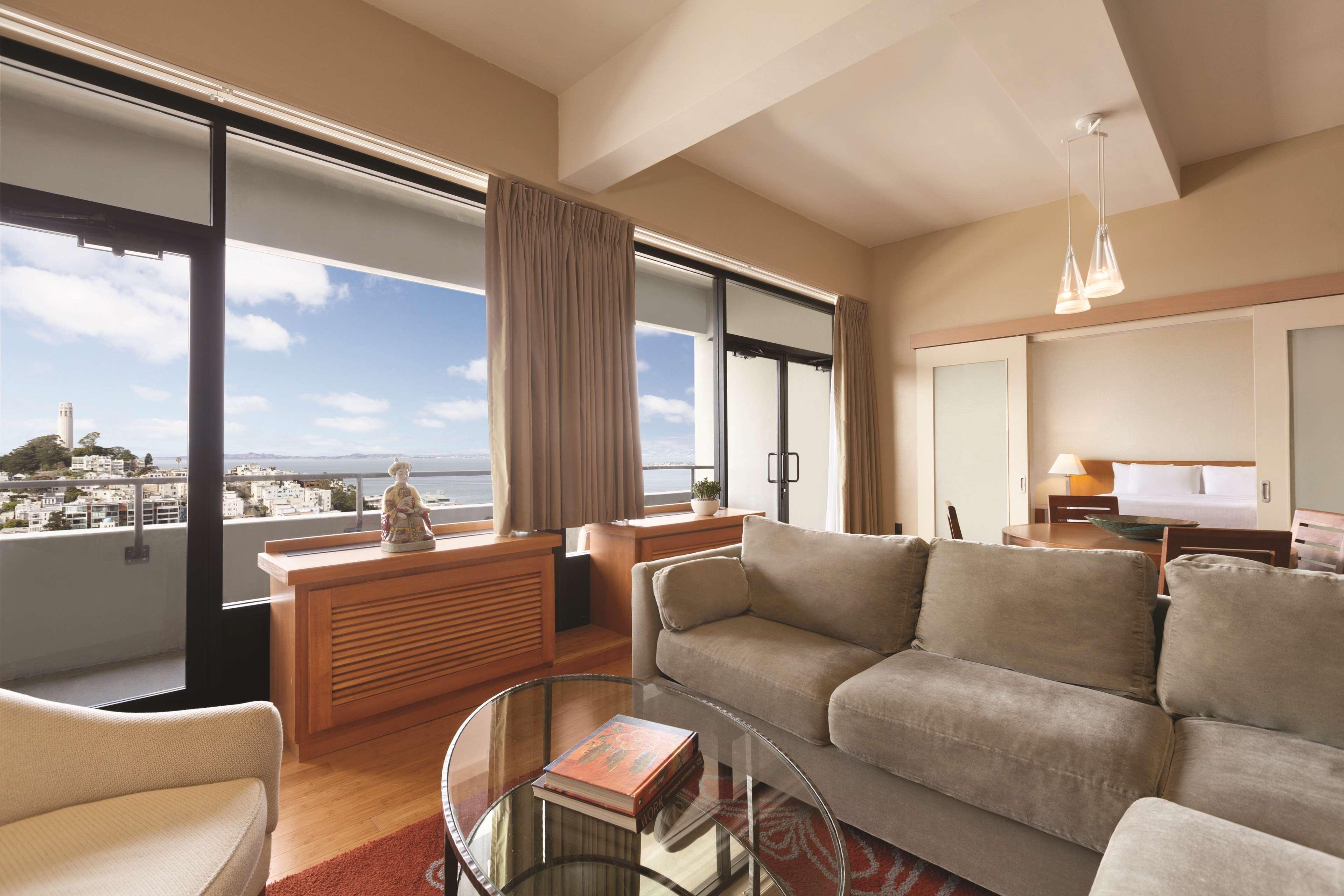 Hilton San Francisco Financial District Hotel Bagian luar foto