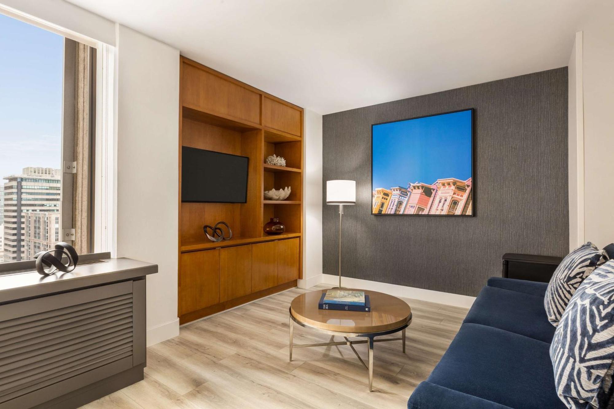 Hilton San Francisco Financial District Hotel Bagian luar foto